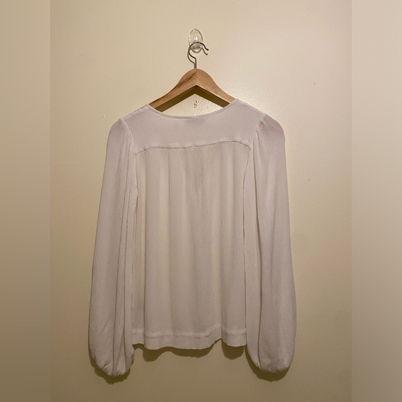 & Other Stories White Blouse with Tie Detail. Size 6 - Picture 2 of 7
